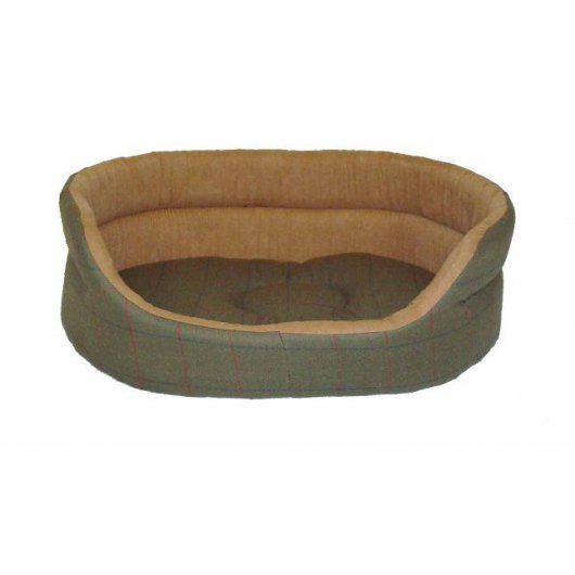 Danish Design Tweed Slumber Bed Green 89cm (35)